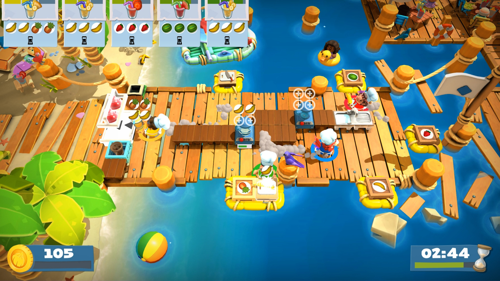 Overcooked 2 - surf 